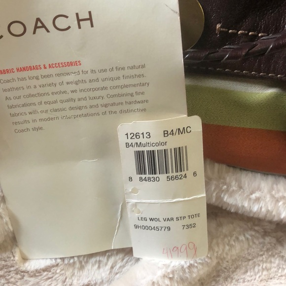 Coach Multi color Tote 👜 - Picture 6 of 6